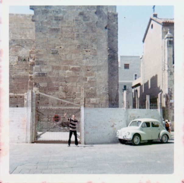 My school friend Rob Keeber when we went on a school trip to Tarragona, Spain in 1967. What a time we had!!
