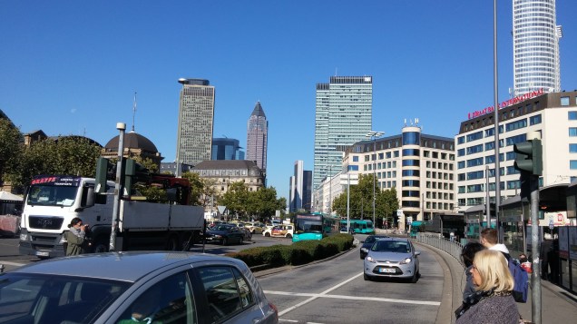 View from Frankfurt Station
