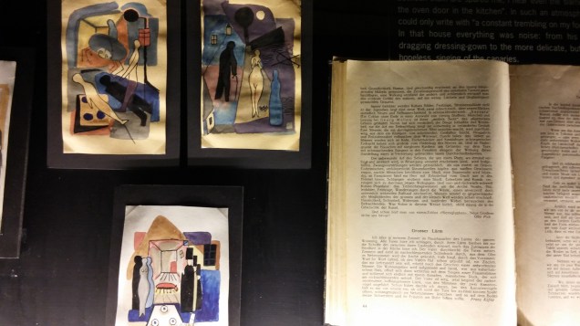 Kafka's illustrations of The Castle.