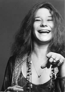 Janis Joplin photograph, undated.